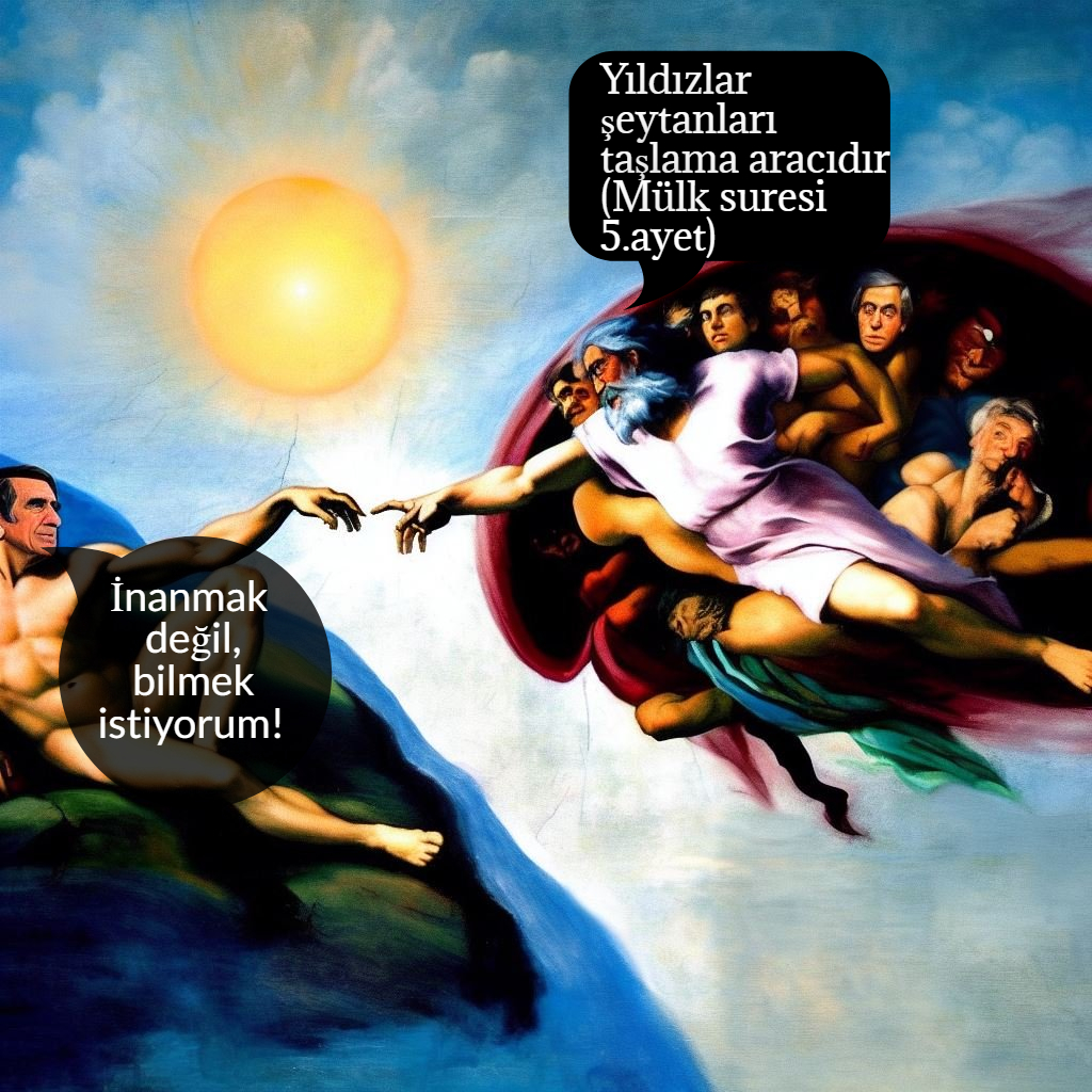 inanmak değil, Bilmek istiyoruz!